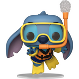 Snorkeling Stitch #1742 Disney Lilo & Stitch Funko Pop out of box