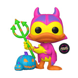 Devil Donald with Pumpkin #1446 Black Light Chase Funko Pop out of box