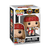 Axl Rose 1992 #397 Guns N Roses Funko Pop Rocks in box