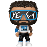Main Event Jey Uso #194 WWE Funko Pop figure out of box with sunglasses tattoos and ring gear