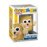Honey-Comb Monster #239 Post Cereal Funko Pop Ad Icons figure in box holding honeycomb cereal piece