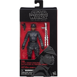 Finn First Order Disguise Black Series figure in display box