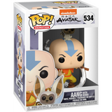 Aang with Momo #534 Avatar The Last Airbender Funko Pop! Animation vinyl figure in original display box