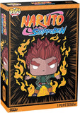 Might Guy 8 Gates Naruto Shippuden Funko Pop! Tee in box