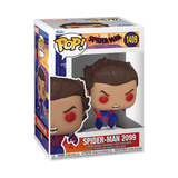 Spider-Man 2099 #1409 Unmasked Funko Pop! in display box