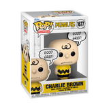 Charlie Brown Good Grief #1677 Peanuts Funko Pop in display box