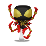 Miles Morales Iron Spider #1448 Spider-Man Comics Funko Pop! out of box