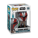Sabine Wren #750 Star Wars Ahsoka Funko Pop! in display box