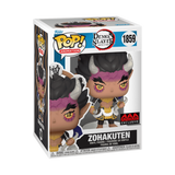 Zohakuten #1859 Demon Slayer Funko Pop AAA Anime Exclusive figure in box with horned demon design