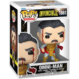 Omni-Man Bloody #1861 Invincible Funko Pop in box