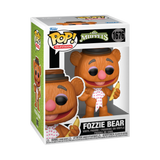 Fozzie Bear #1676 Muppets Funko Pop inside window display box