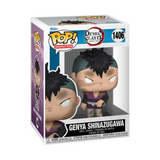 Genya Shinazugawa #1406 Demon Slayer Funko Pop! Animation in display box