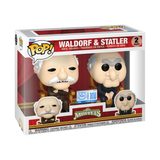 Waldorf & Statler Muppets Funko Pop 2 Pack inside window display box
