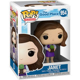 Janet #954 The Good Place Funko Pop in box