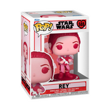 Rey #588 Star Wars Valentines Funko Pop figure in original display box