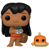 Lilo with Pudge #1047 Lilo & Stitch Funko Pop out of box