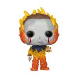 Michael Myers on Fire #2122 Halloween II Funko Pop! figure out of box