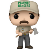 Ron Swanson Pawnee Rangers #1414 Parks and Recreation Funko Pop out of box