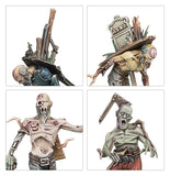 Painted example of Deadwalker Zombies 91-07 Soulblight Gravelords miniatures (supplied unpainted)