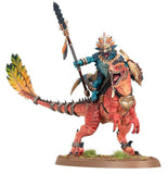 Painted example of Seraphon Aggradon Lancers 88-18 miniatures (supplied unpainted)