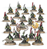 Painted example of Gloomspite Gitz Stabbas 89-07 Warhammer miniatures (supplied unpainted)