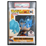 SSGSS Goku [Kamehameha] #563 - Dragon Ball Z Funko Pop! Animation [Signed by Sean Schemmel w/ PSA Cert]