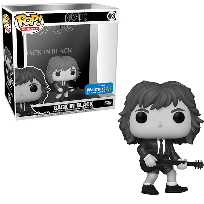 AC DC #03 – Back in Black Funko Pop! Albums [WalMart Exclusive] – A1 Swag