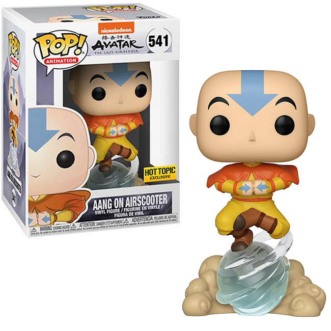 Aang on Airscooter #541 - Avatar The Last Airbender Funko Pop! Animation [Hot Topic Exclusive]