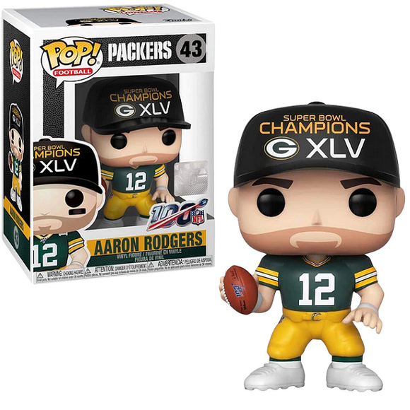Aaron Rodgers #43 - Green Bay Packers Funko Pop! Football