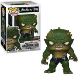 Abomination #636 Avengers Gamerverse GameStop Exclusive Funko Pop in box and out of box