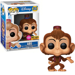 Abu #353 - Aladdin Funko Pop! [Flocked Hot Topic Exclusive]