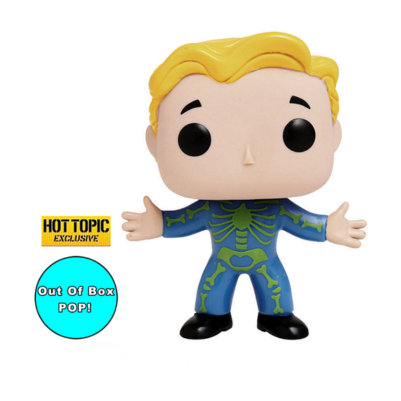 Adamantium Skeleton #99 - Fallout Funko Pop! Games [Hot Topic Exclusive] [OOB]