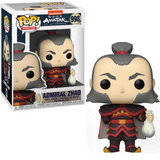 Admiral Zhao #998 Funko Pop Avatar The Last Airbender Animation figure in box and out of box