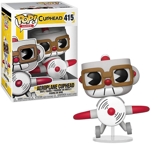 Aeroplane Cuphead #415 - Cuphead Funko Pop! Games