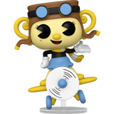 Aeroplane Ms Chalice #899 Cuphead Funko Pop out of box on stand
