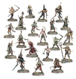 Painted example of Deadwalker Zombies 91-07 Soulblight Gravelords miniatures (supplied unpainted)