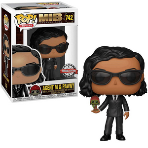 Agent M & Pawny #742 – Men in Black International Funko Pop! Movies [Special Edition]