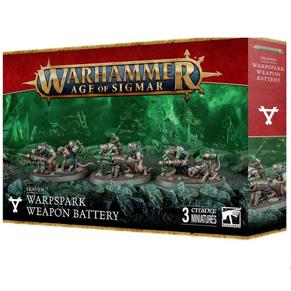 Warhammer Age of Sigmar Skaven Warspark Weapon Battery 90-45