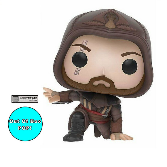 Aguilar [Crouching] #379 - Assassins Creed Funko Pop! Movies [Loot Crate Exclusive] [OOB]