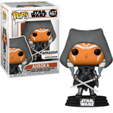 Ahsoka #467 Star Wars The Mandalorian Funko Pop Amazon Exclusive in box and out of box