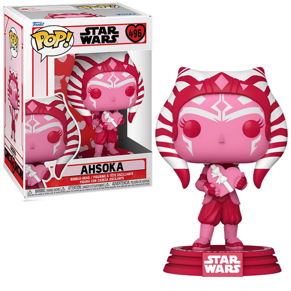 Ahsoka #496 - Star Wars Funko Pop! [Valentines]