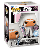 Ahsoka Funko Pop #578 displayed inside original window box