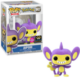 Aipom #947 Pokemon Flocked Specialty Series Funko Pop in box and out of box