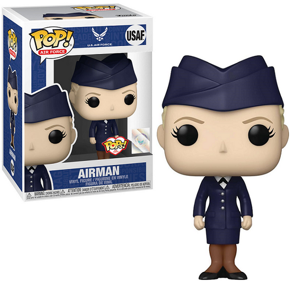 Airman Dress Blues #USAF - US Air Force Funko Pop! Air Force [Caucasian Female]
