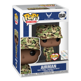 Airman Camo #USAF US Air Force Funko Pop African American Female figure in box