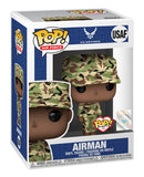 Airman Camo #USAF African American female Pop in box
