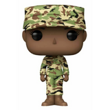 Airman Camo #USAF US Air Force Funko Pop African American Female figure out of box