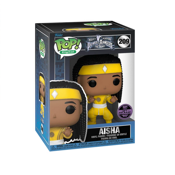 Aisha #209 - Power Rangers Funko Pop! [Digital Release LE 1900 Pcs]