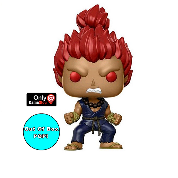 Akuma #203 - Street Fighter Funko Pop! Games [GameStop Exclusive] [OOB]