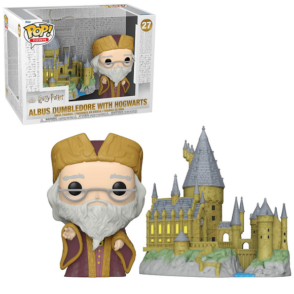 Albus Dumbledore with Hogwarts #27 - Harry Potter Funko Pop! Town